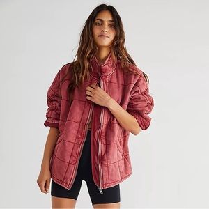 Free People Dolman Quilted Knit Jacket - NWT!